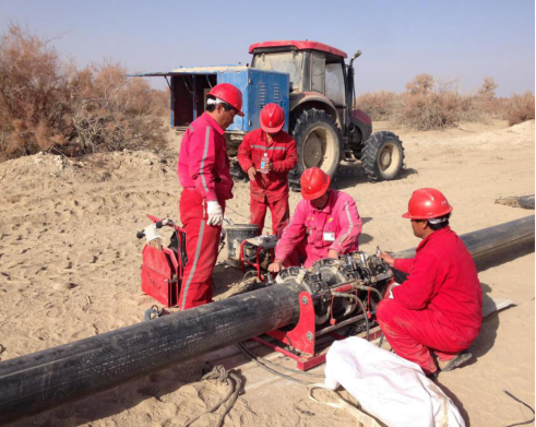 HDPE Pipe welding 